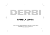 Derbi Rambla 250 User manual