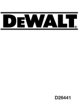 DeWalt D26441K Owner's manual