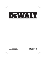 DeWalt D28710 User manual