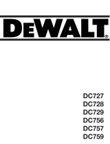 DeWalt DC759 Owner's manual