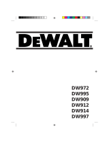 DeWalt DW972 Datasheet