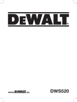 DeWalt DWS520 T 2 Owner's manual