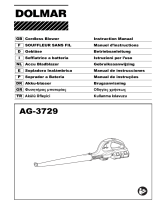Dolmar AG3729 Owner's manual