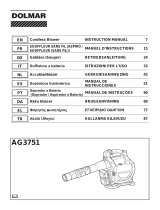 Dolmar AG3751 Owner's manual