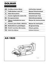 Dolmar AX1820 Owner's manual