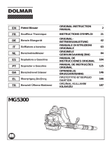 Dolmar MG53004 Owner's manual