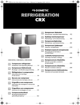 Dometic CRE0050, CRE0065, CRE0080 Operating instructions