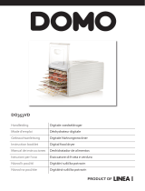Domo Digital Dörrautomat „DO353VD“, Beige Owner's manual