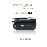 Easypix DVC-527 HD User manual