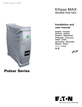 Eaton Pulsar Ellipse MAX 1100 User manual