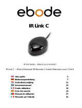 EDOBE IR Link C Owner's manual