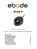 Ebode IR Link P Owner's manual
