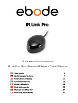 Ebode IR Link Pro Owner's manual