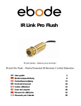 Ebode IR Link Pro Flush Owner's manual