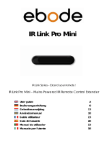 Ebode IR Link Pro Mini Owner's manual