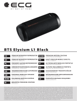 ECG BTS Elysium L1 Black User manual