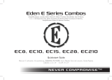 Eden EC10 Owner's manual