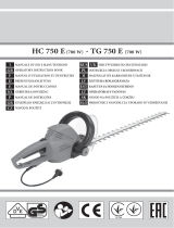 Efco HC 750 E Owner's manual