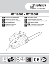 Efco MT 2000 E Owner's manual