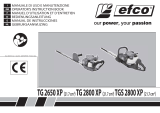 Efco TG 2650 XP Owner's manual