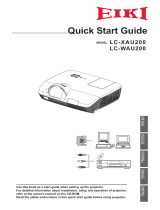 Eiki LC-XAU200 User guide