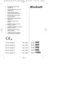 EINHELL BT-EH 1000 Operating instructions