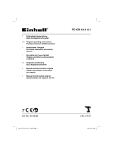 EINHELL TC-CD 18-2 LI-I User manual