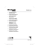 EINHELL Expert TE-CD 12 Li with 2nd Battery User manual