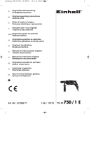 EINHELL Expert TE-ID 750/1 E User manual