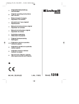 EINHELL HOME TH-VC 1318 Operating instructions