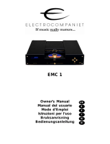 ELECTROCOMPANIET EMC 1 Owner's manual