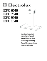 Electrolux EFC1540X User manual