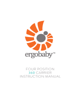 ergobaby FOUR POSITION 360 CARRIER User manual