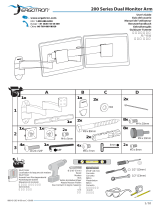 Ergotron 200 Series Dual Monitor Arm User guide