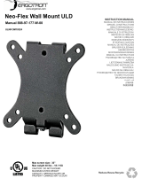 Ergotron Neo-Flex Wall Mount, ULD User manual