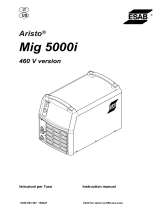 ESAB Mig 5000i User manual
