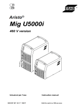ESAB Mig U5000i User manual