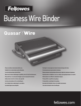 Fellowes QUASAR WIRE Owner's manual