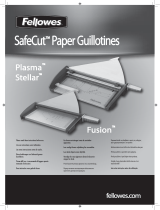 Fellowes fusion a3 guillotine snijmachine User manual