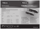 Fellowes Saturn 3i A3 User manual
