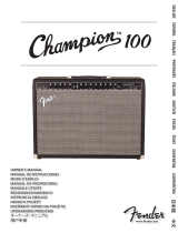 Fender Champion 100 Owner's manual