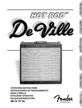 Fender Hot rod De Ville User manual