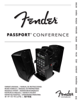 Fender Passport Conference Owner's manual