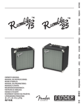 Fender Rumble 15 Owner's manual