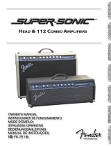 Fender Super-Sonic Combo Amplifiers User manual