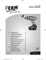 Ferm CDM1084 FDSD-1800NK Owner's manual