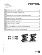 Festool RTS 400 REQ-Plus Operating instructions