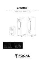 Focal Chora 806 Pack 2 Stands User manual