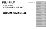 Fujifilm XF56mmF1.2 R APD User manual