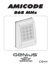 Genius Amicode 868 Operating instructions